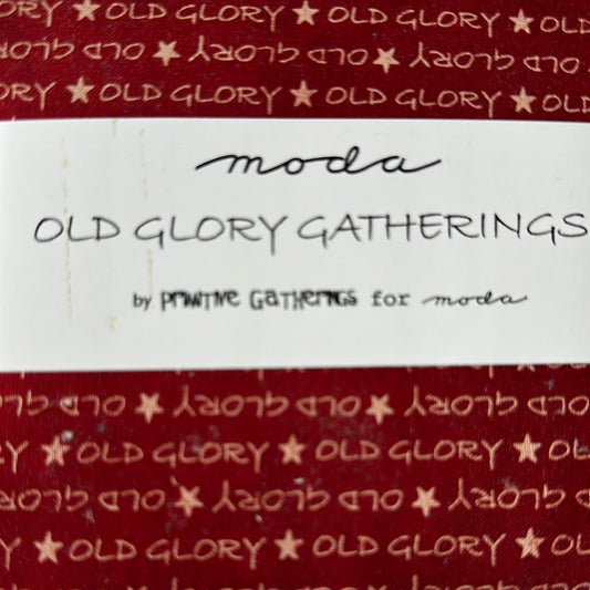 Moda charm pack old glory gathering -primitive Gathering 1